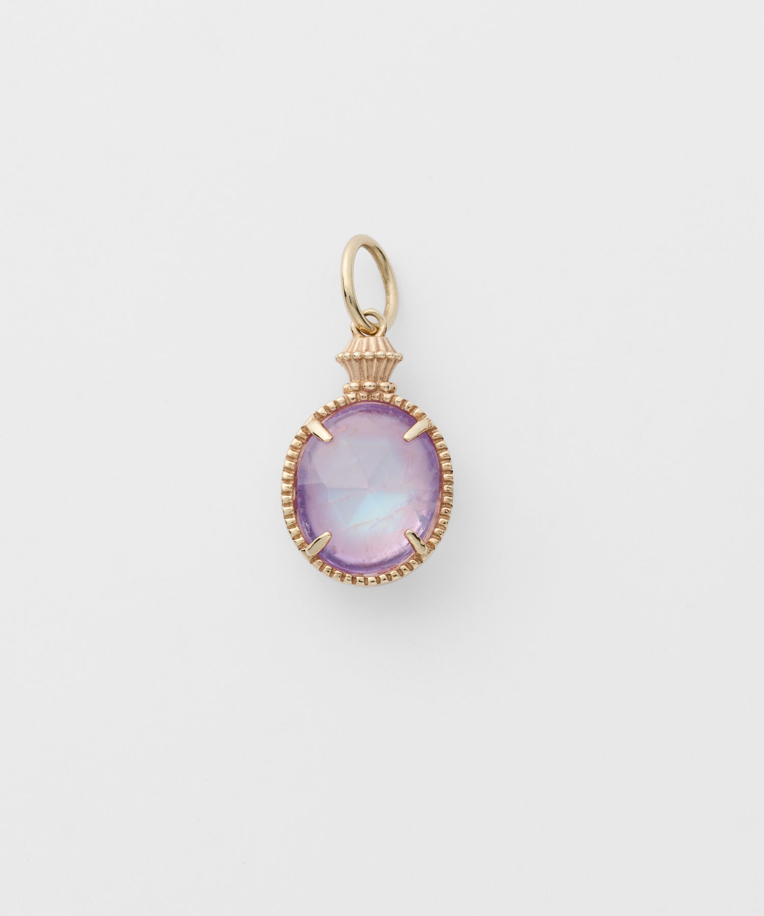 agete「K5アメジスト／ラブラドライトチャーム」|その他|ミックス