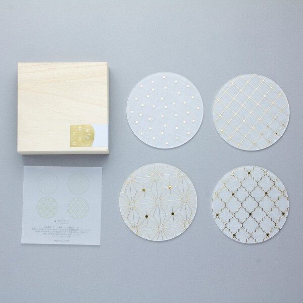  「箔コースター／４枚セット／ｔｏｕｍｅｉ」|食器・キッチングッズ|