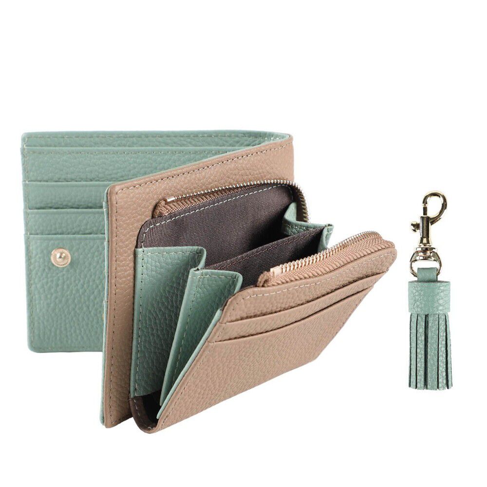 BACKYARD FAMILY「リズデイズ LIZDAYS 二つ折り財布 レディース ブランド 通販 本革 財布 カードケース」|財布|グレー1