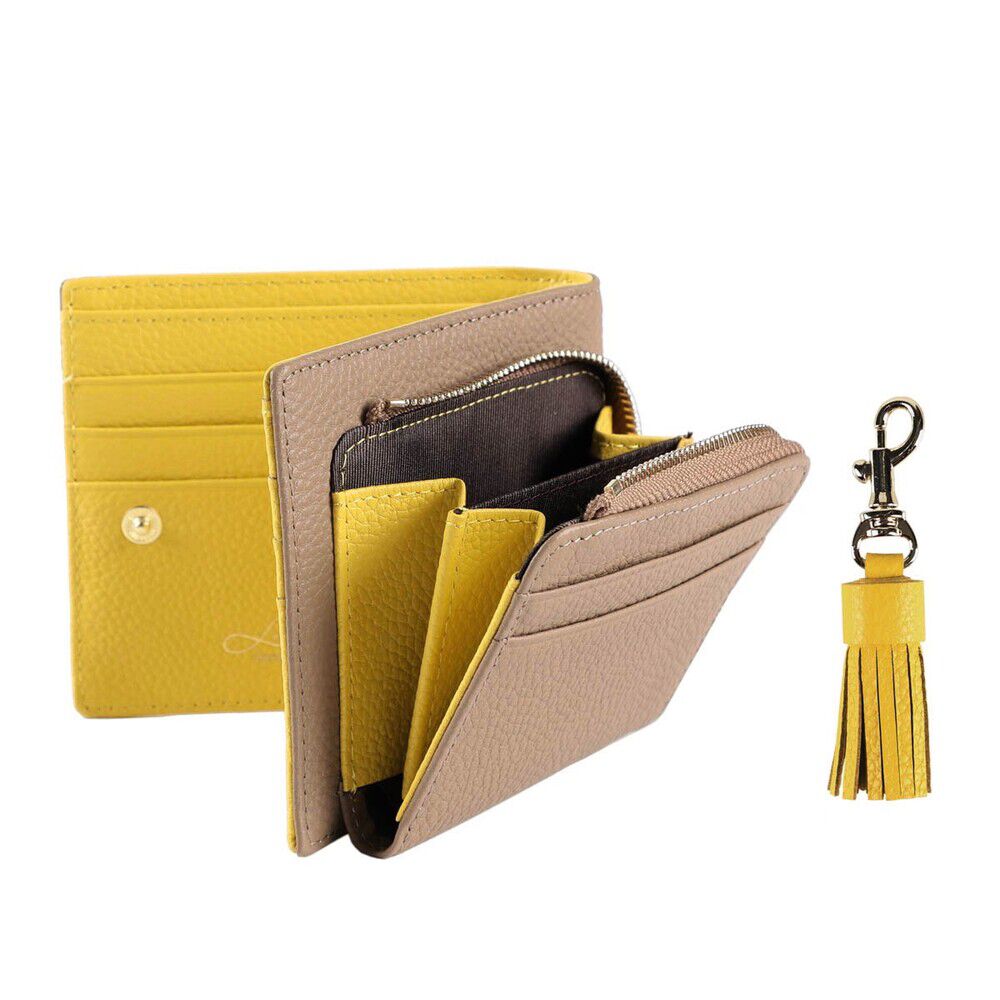 BACKYARD FAMILY「リズデイズ LIZDAYS 二つ折り財布 レディース ブランド 通販 本革 財布 カードケース」|財布|グレー2