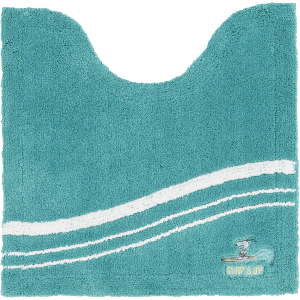 BACKYARD FAMILY「センコー トイレマット 洗える 通販 トイレ マット 足元マット トイレ足元マット」|トイレタリー・ランドリーグッズ|ブルー1