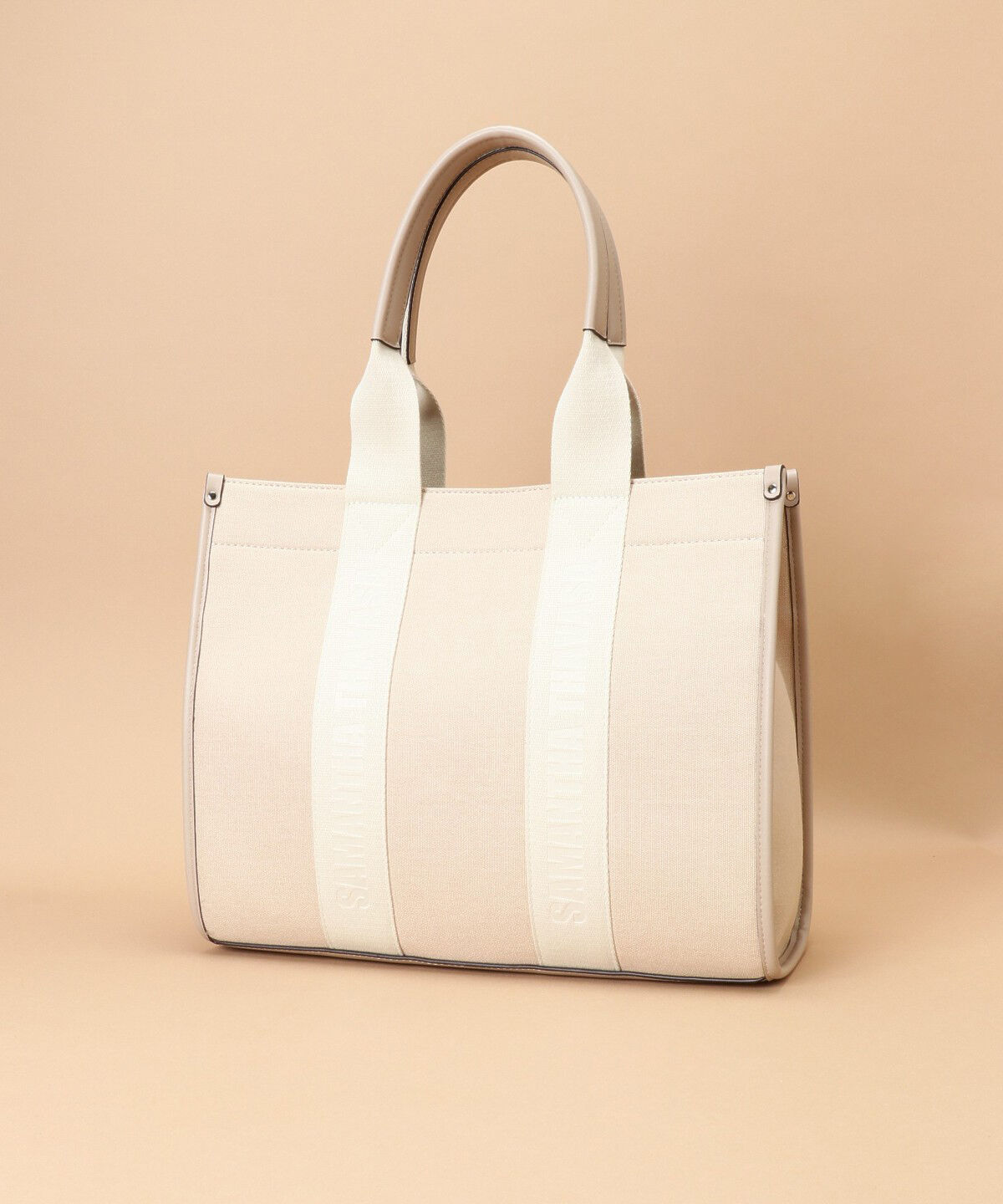 Samantha Thavasa「スクエアキャンバストート 大サイズ」|トートバッグ|