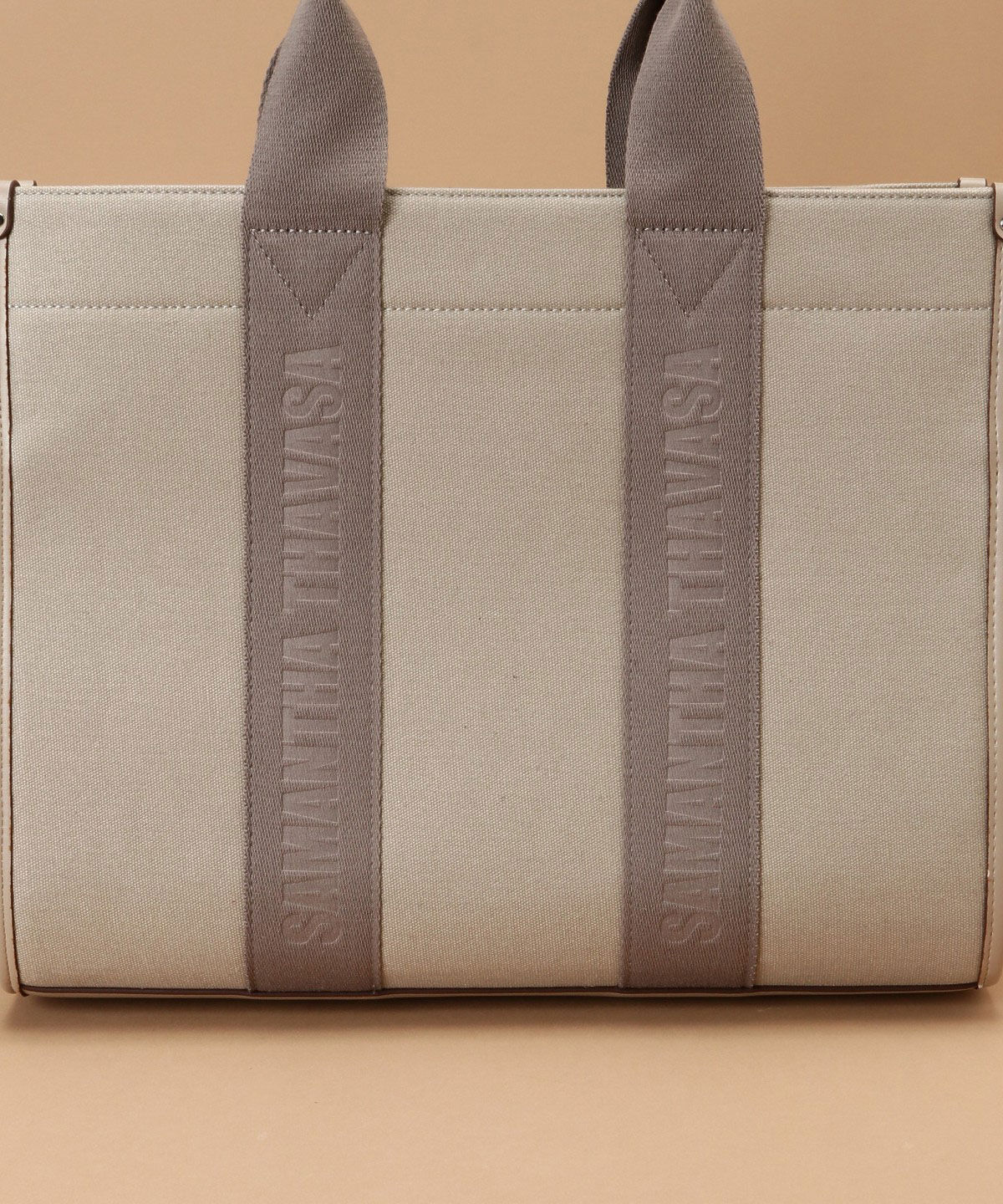 Samantha Thavasa「スクエアキャンバストート 大サイズ」|トートバッグ|