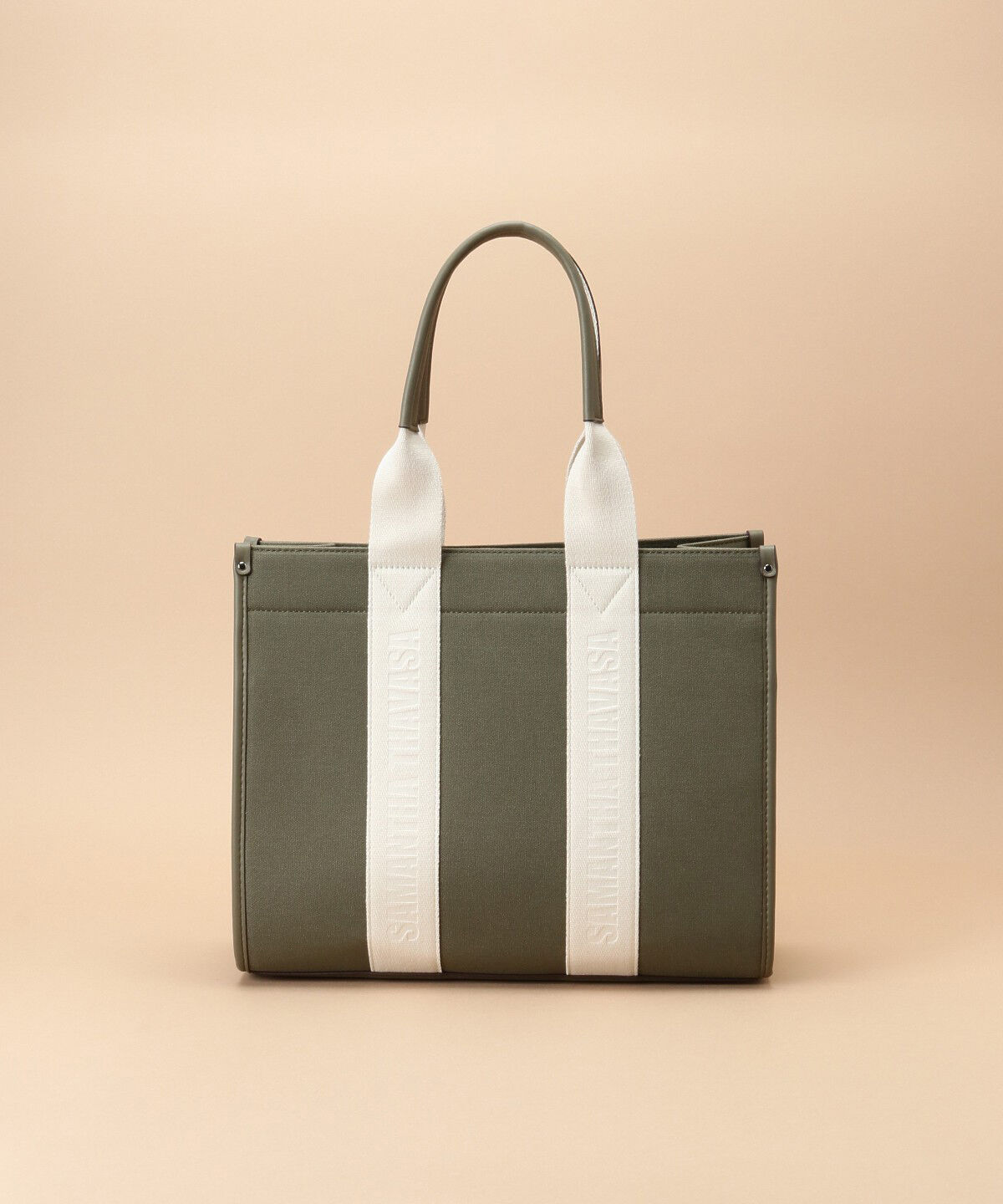 Samantha Thavasa「スクエアキャンバストート 大サイズ」|トートバッグ|