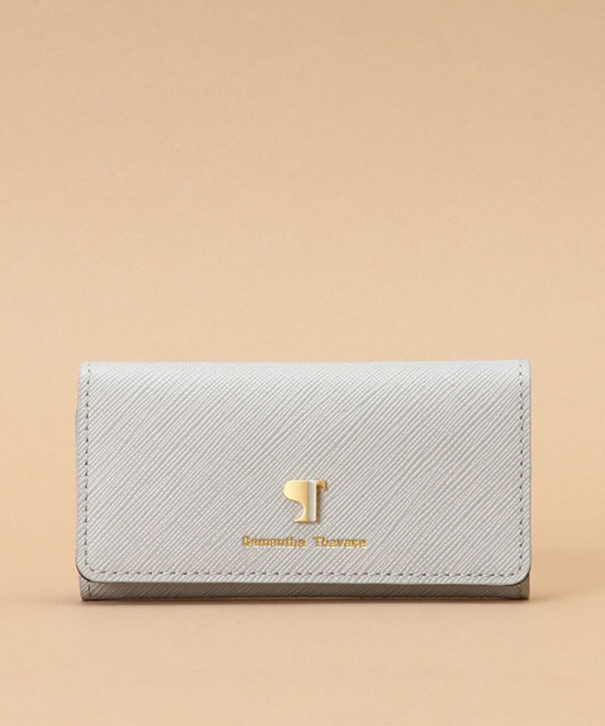 Samantha Thavasa「Pomme d'espoir ポムディスポワール バイカラーキーケース」|キーケース|ライトグレー