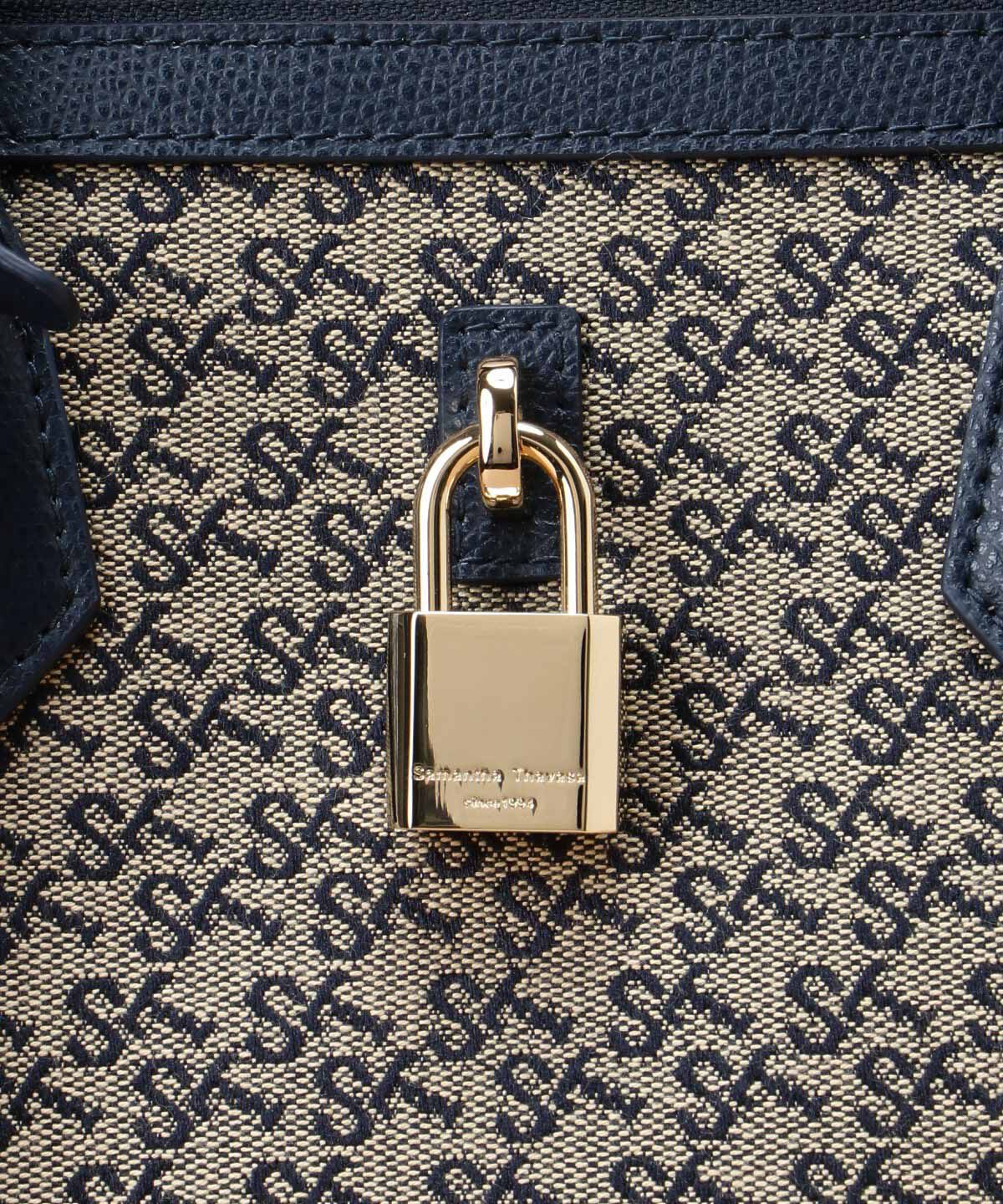 Samantha Thavasa「ST Jacquard サマンサアゼル」|ハンドバッグ|