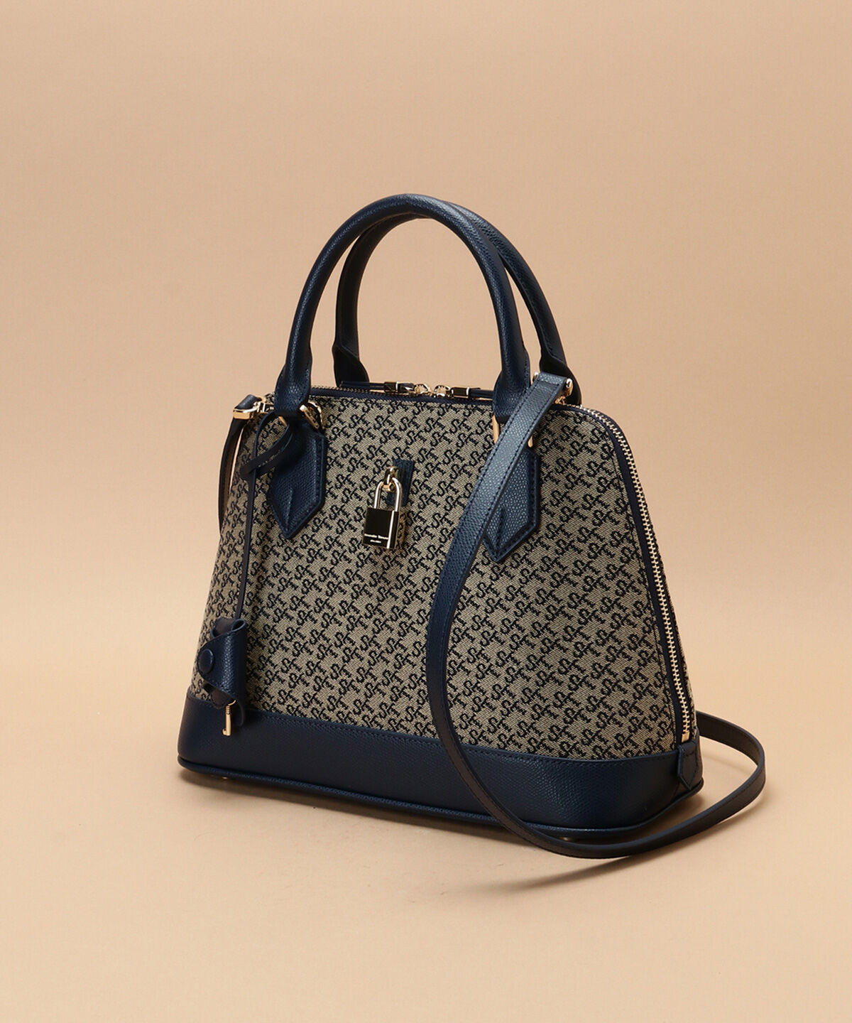 Samantha Thavasa「ST Jacquard サマンサレディアゼル」|ハンドバッグ|