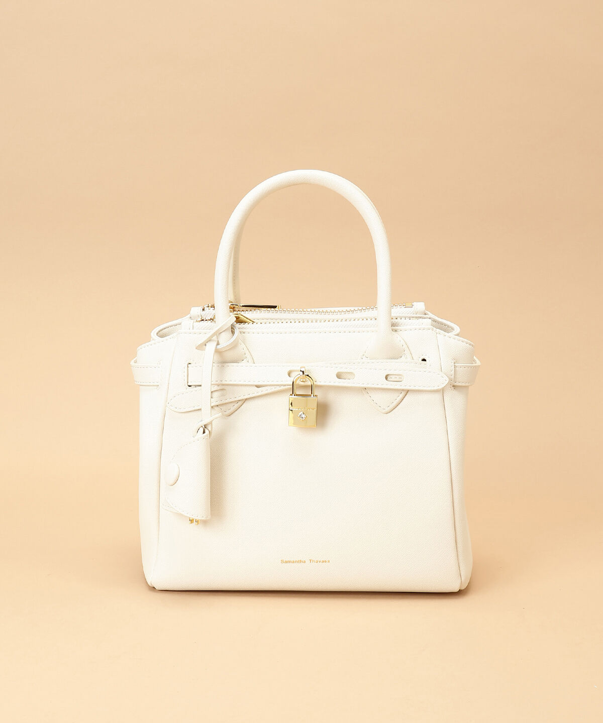 Samantha Thavasa「ベルトデザイン サマンサアゼル 中サイズ」|ハンドバッグ|