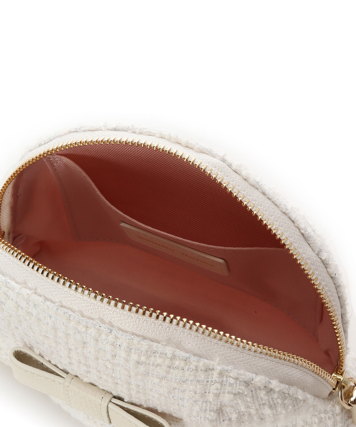 Samantha Thavasa「ループツイードデザイン エムシュシュⅢ ポーチ」|ポーチ|