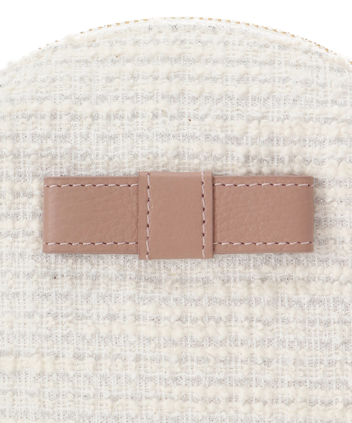 Samantha Thavasa「ループツイードデザイン エムシュシュⅢ ポーチ」|ポーチ|