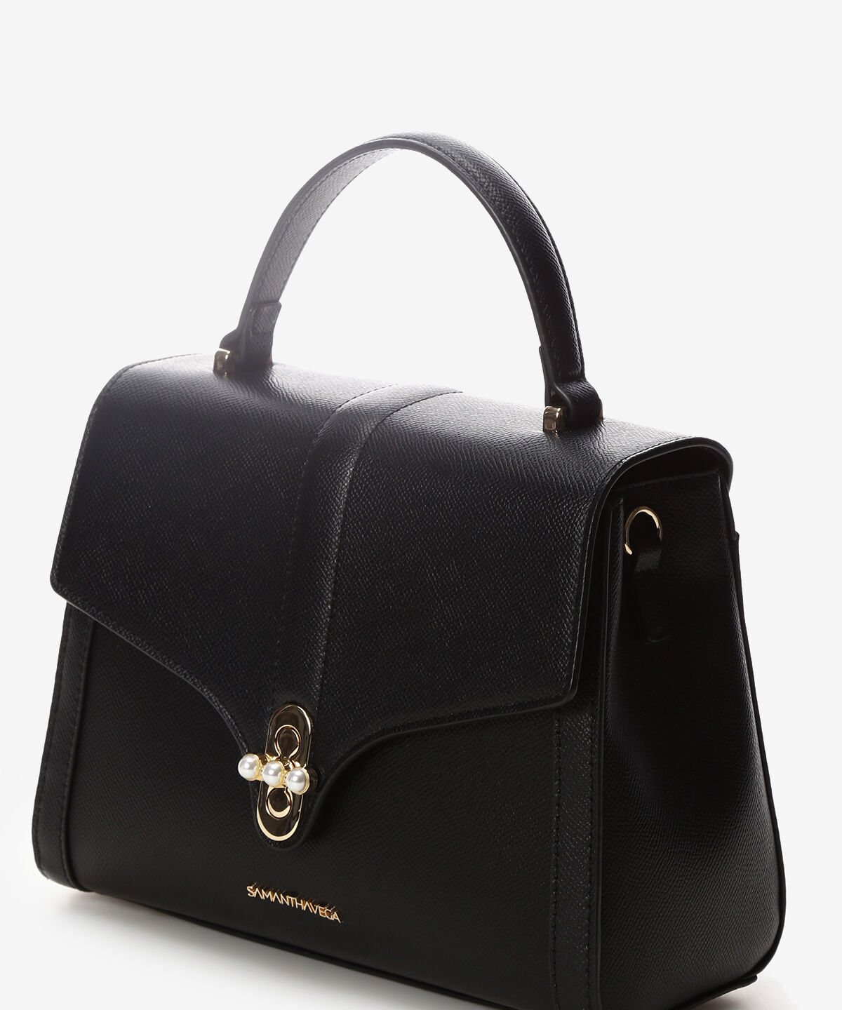 Samantha Vega「3連パールハンドバッグ」|ハンドバッグ|