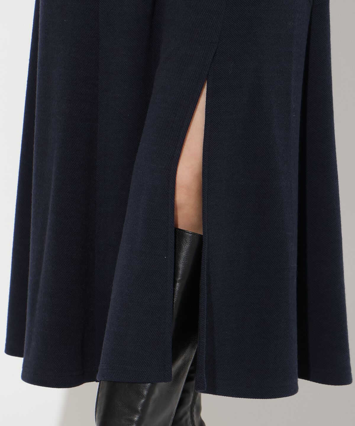 アンドクチュール「ベルト付きオフショルカットワンピース」|ワンピース|