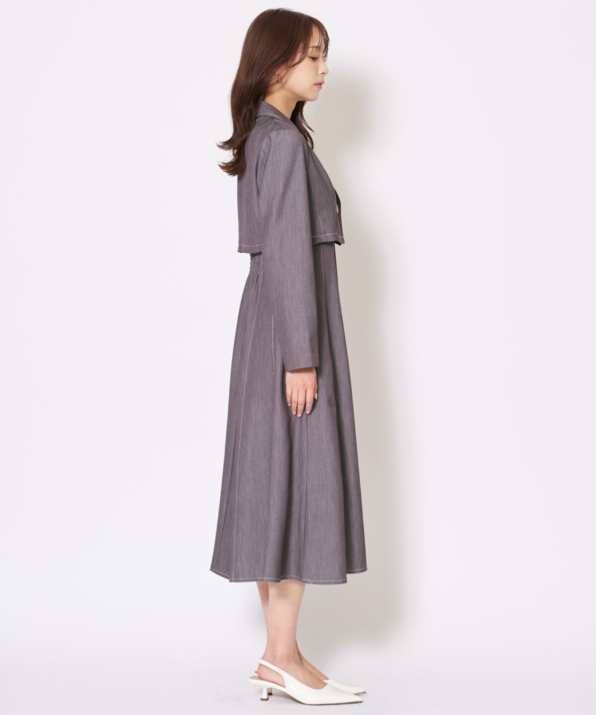 アンドクチュール「ジャケット&times;ワンピースセットアップ」|ワンピース|