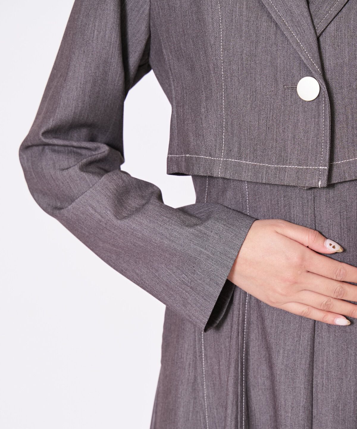 アンドクチュール「ジャケット&times;ワンピースセットアップ」|ワンピース|