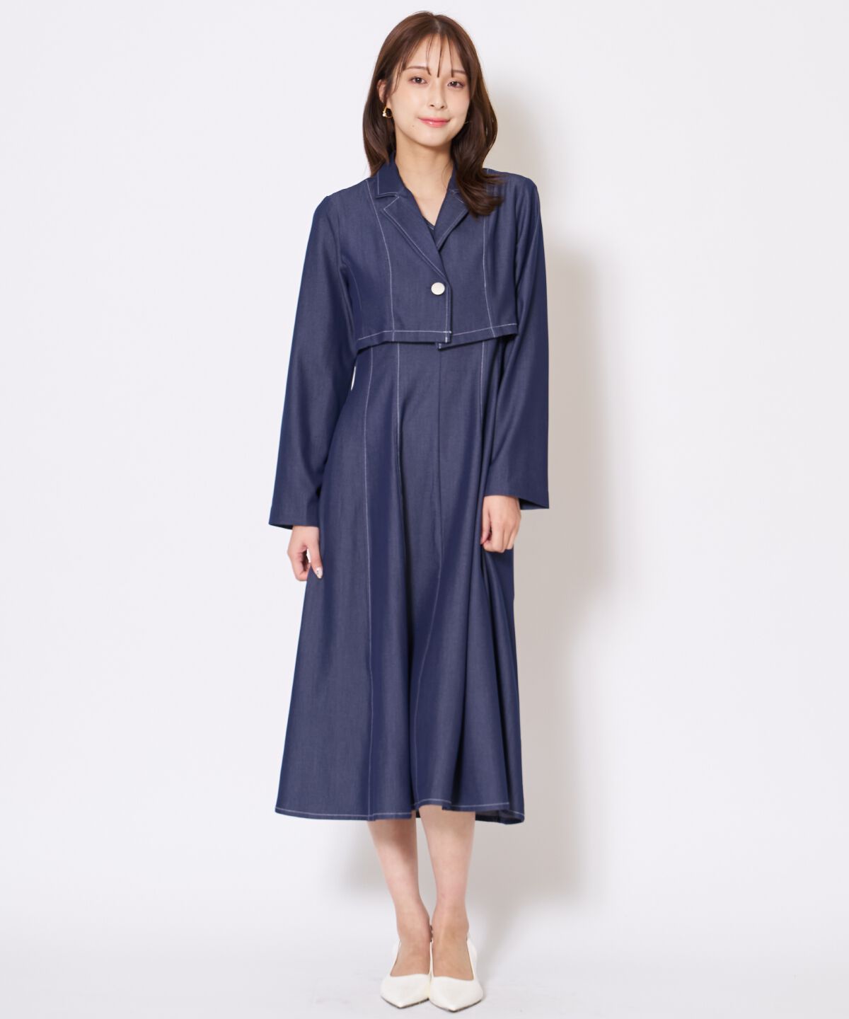 アンドクチュール「ジャケット&times;ワンピースセットアップ」|ワンピース|