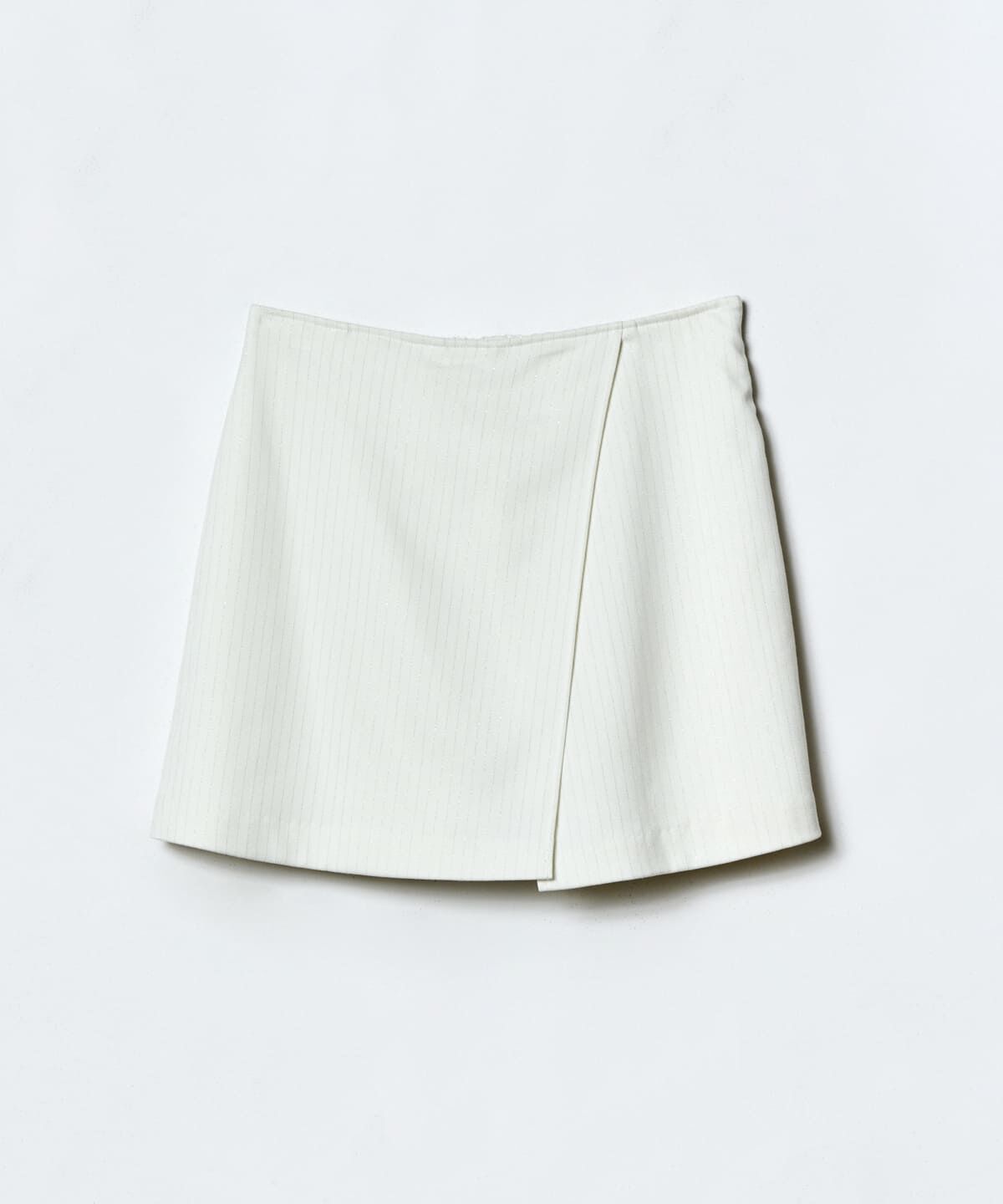 REDYAZEL「ラメストライプラップミニスカパン」|キュロット|