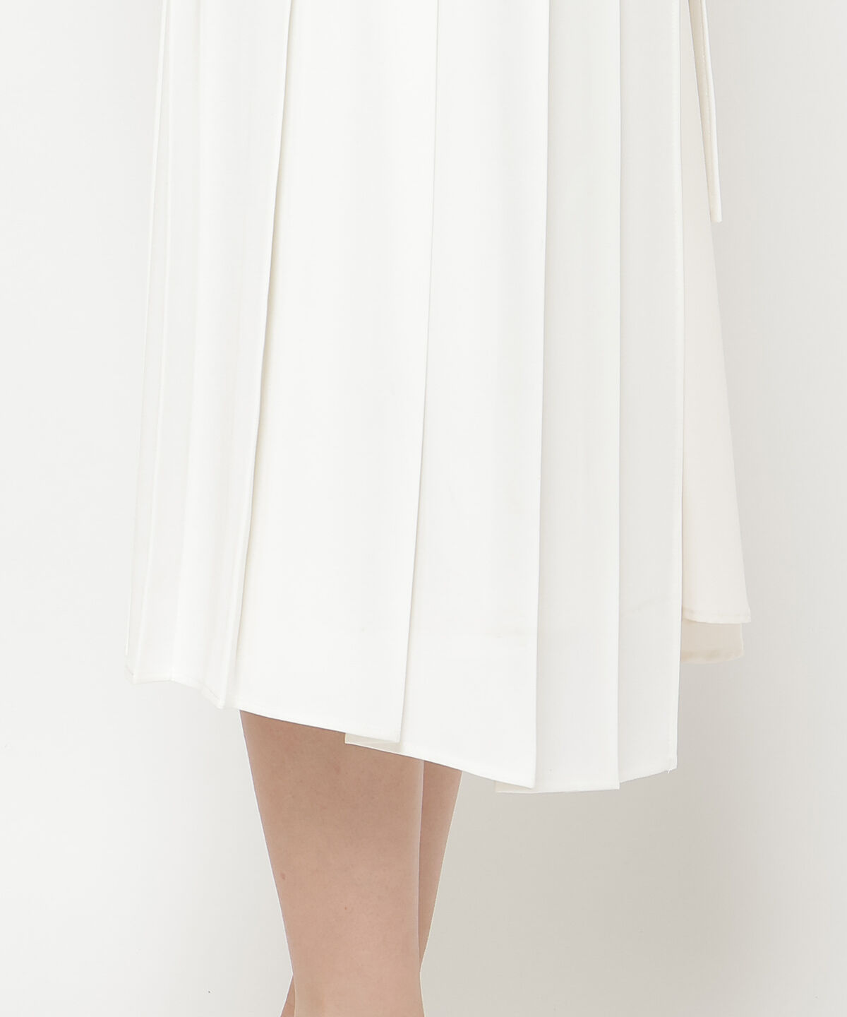 REDYAZEL「コンビネーションアシメプリーツスカート」|フレア|