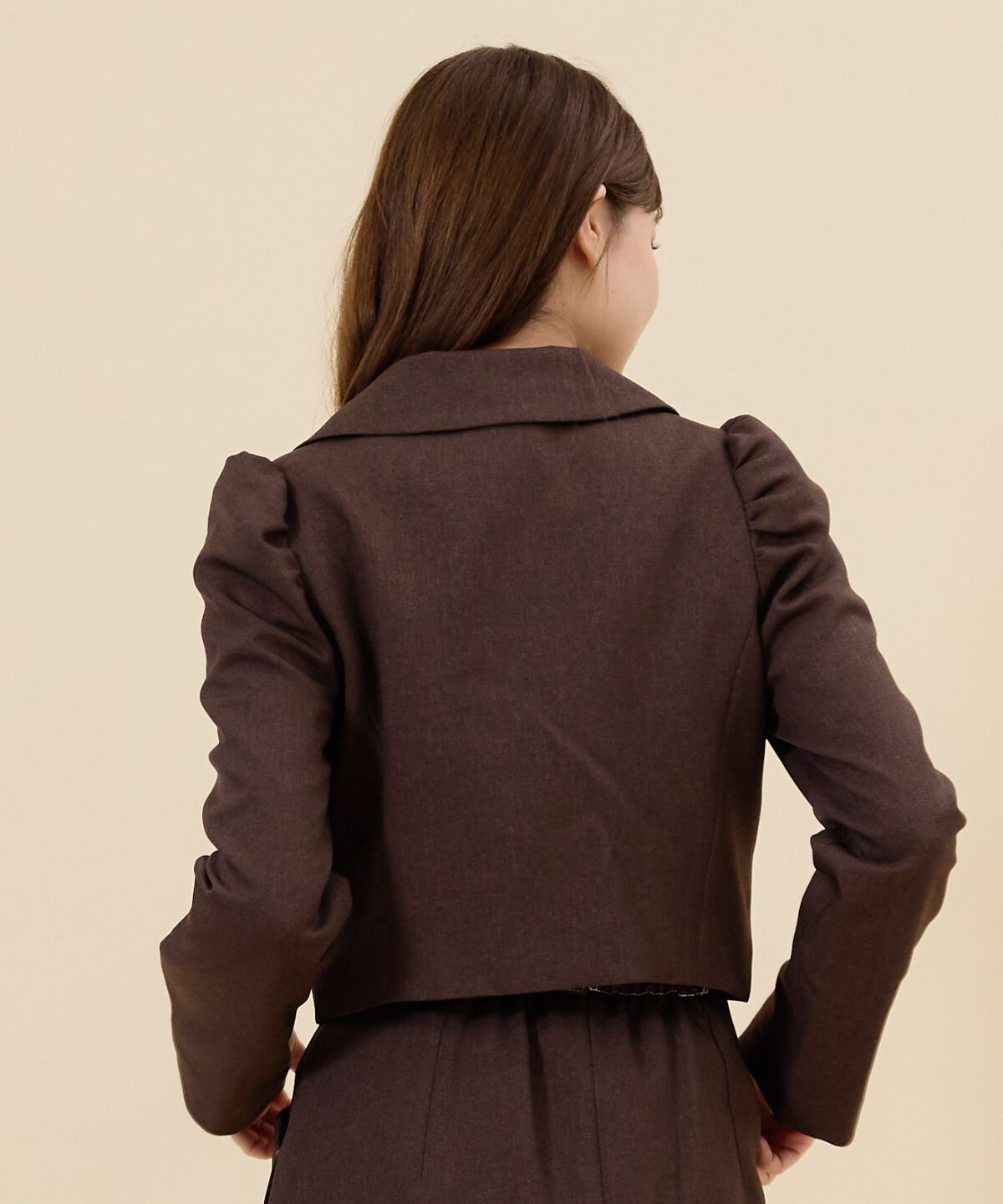 REDYAZEL「ウーリッシュショートダブルジャケット」|テーラードジャケット|