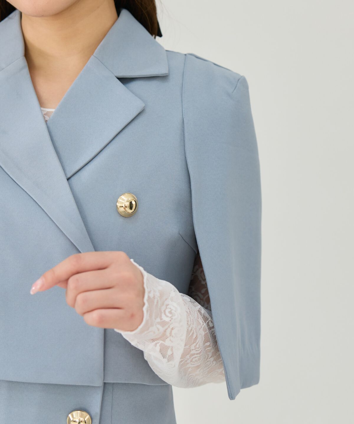 REDYAZEL「ケープデザインショートジャケット」|その他|