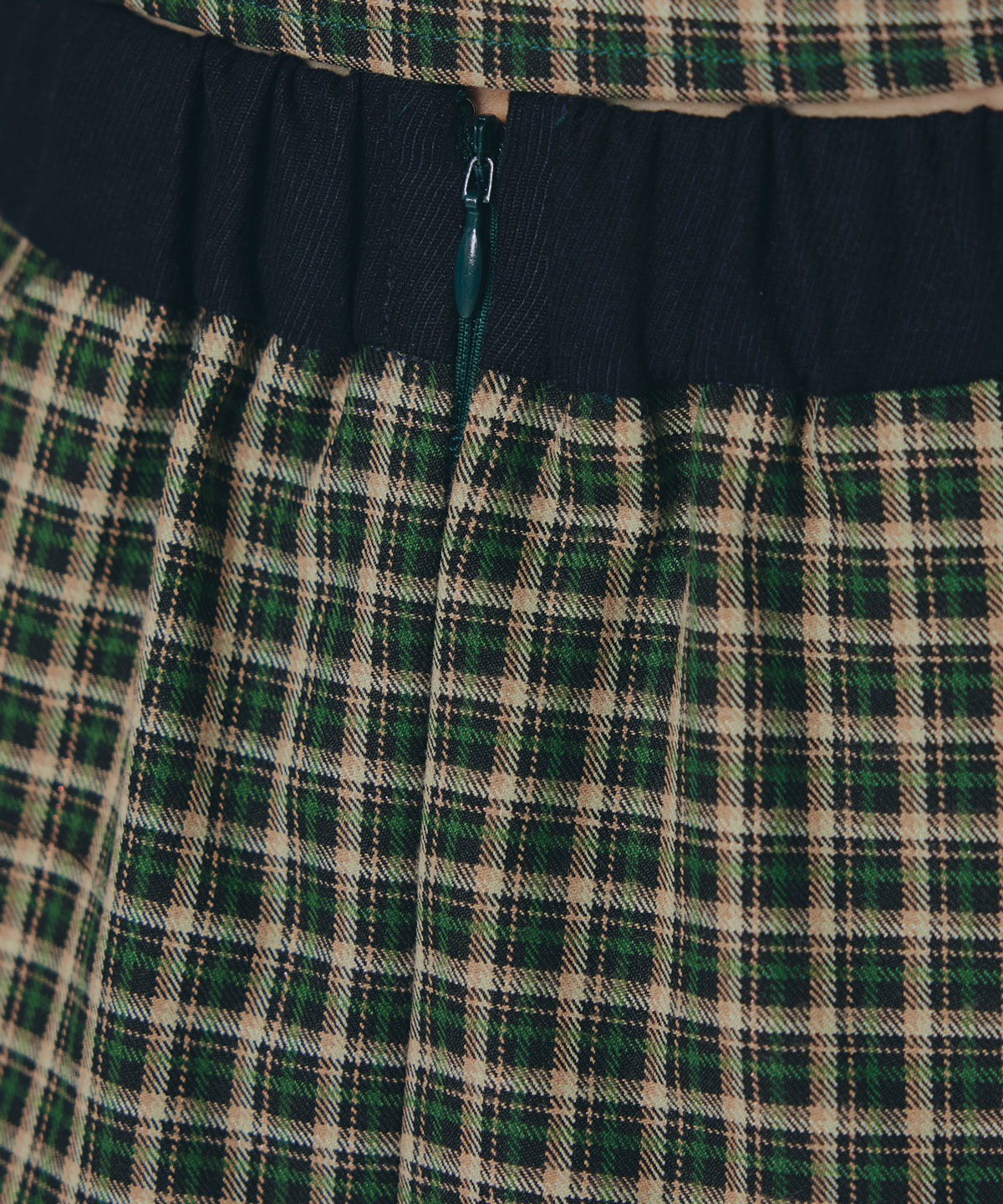 REDYAZEL「バイカラークラシックチェックブラウス&times;ミニスカートセットアップ」|ワンピース|