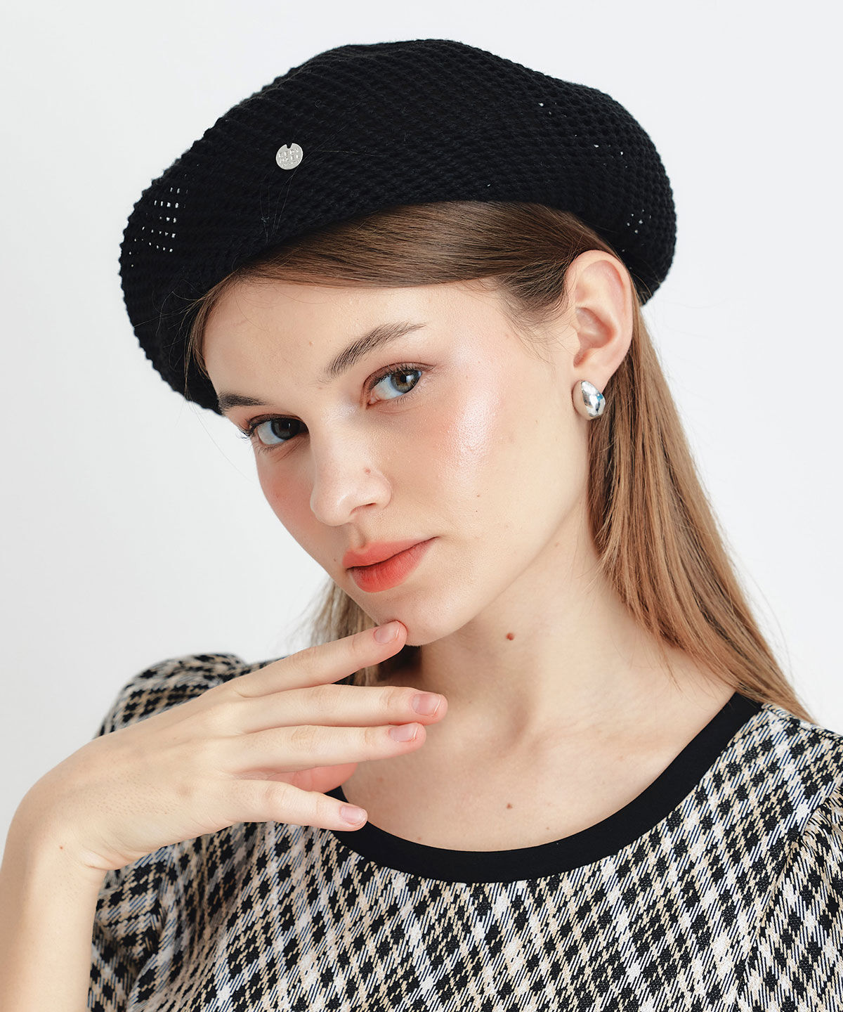 REDYAZEL「メタルプレートメッシュサマーベレー」|その他|ブラック