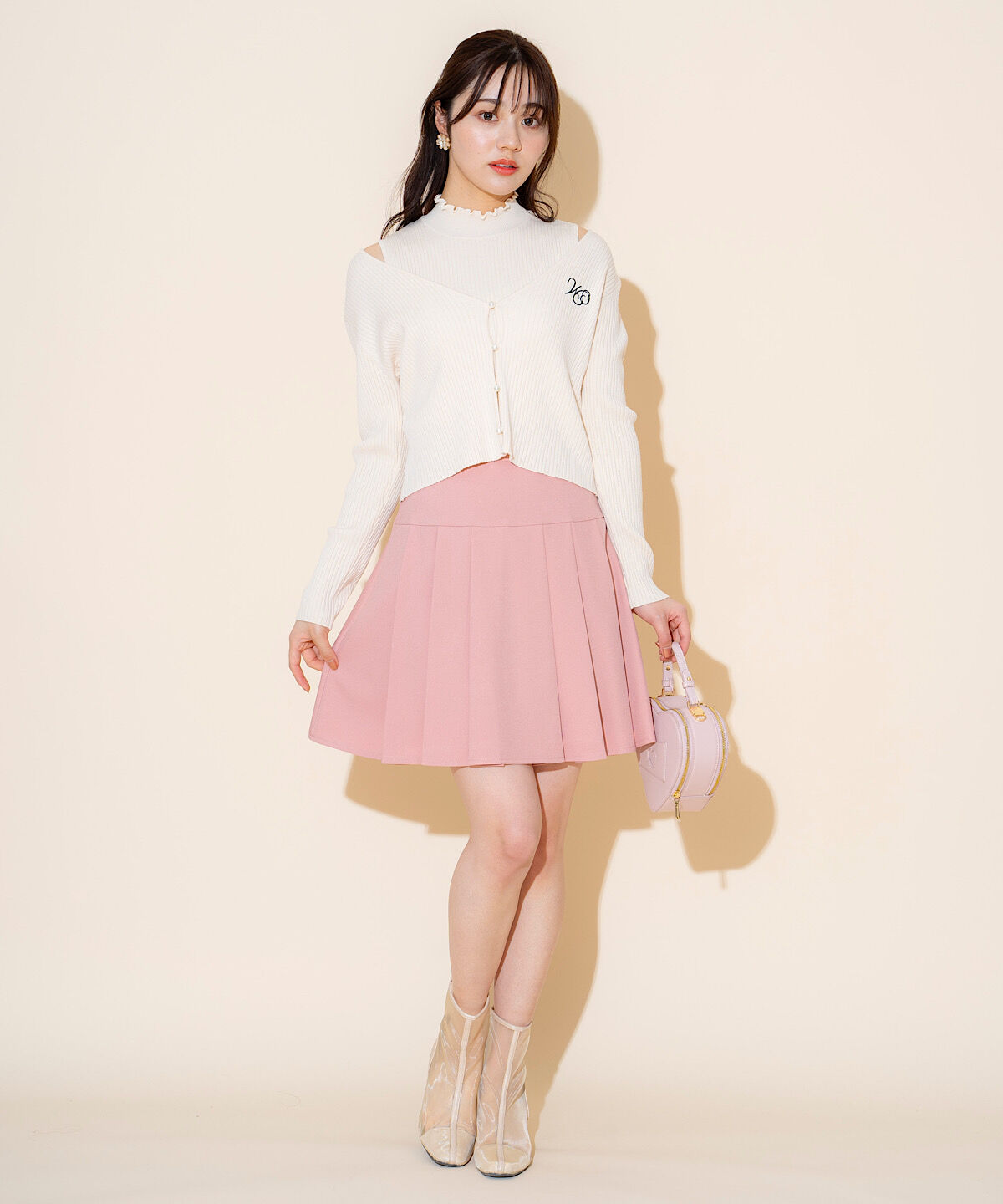 WILLSELECTION「ロゴ刺繍アンサンブル」|ニット・セーター|