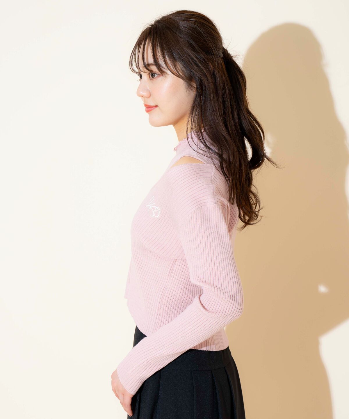 WILLSELECTION「ロゴ刺繍アンサンブル」|ニット・セーター|