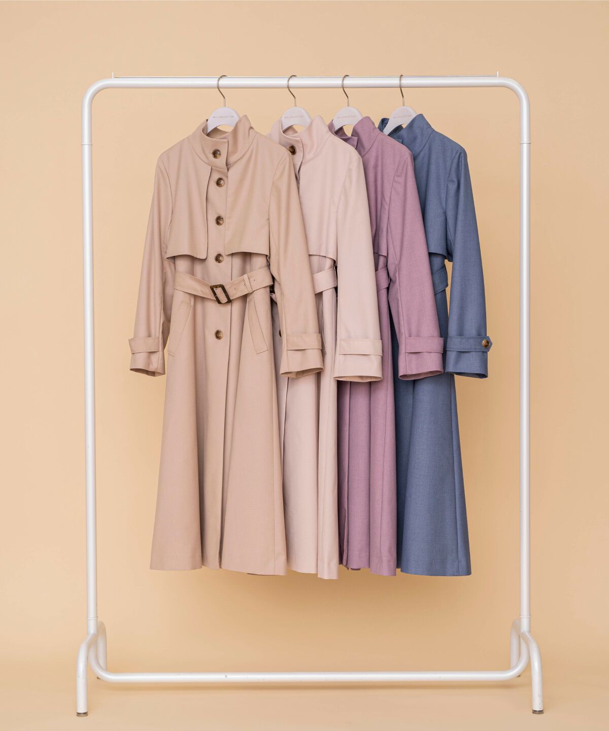 WILLSELECTION「スタンドカラーシングルトレンチコート」|トレンチコート|
