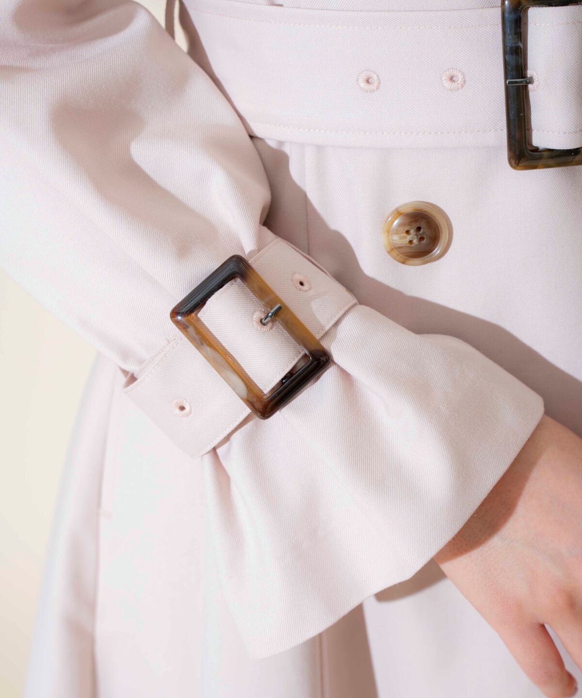 WILLSELECTION「Wボタンスプリングコート」|トレンチコート|