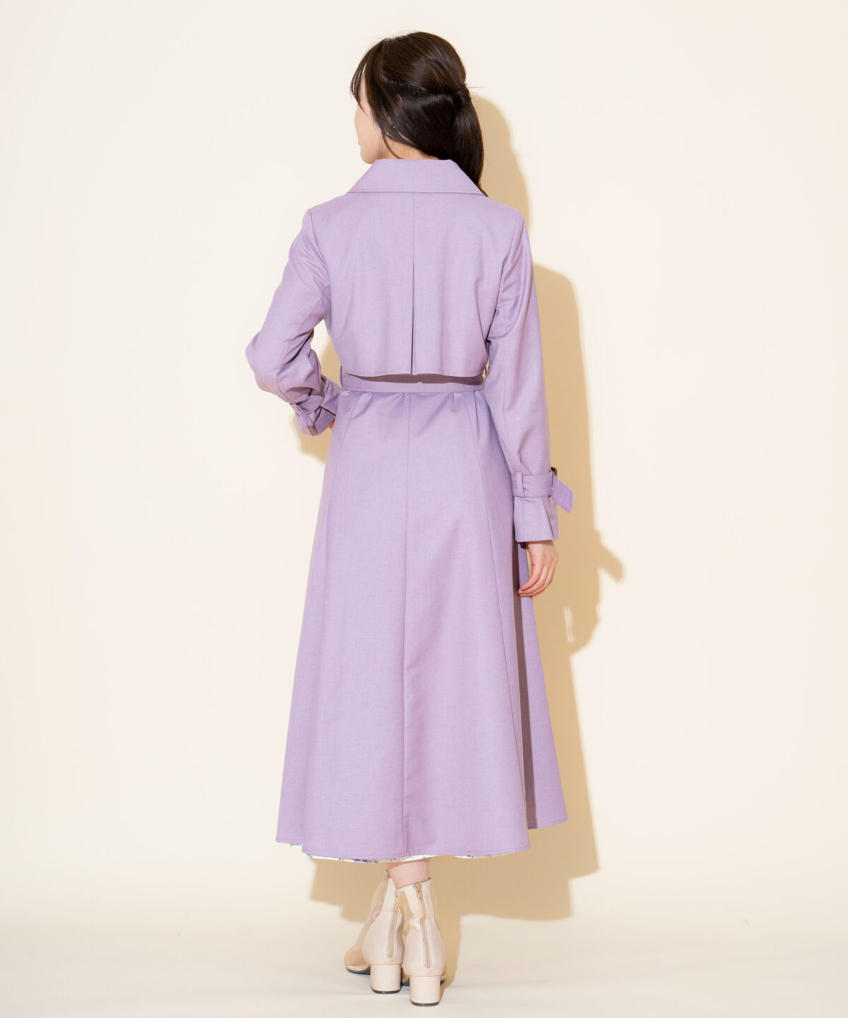 WILLSELECTION「Wボタンスプリングコート」|トレンチコート|