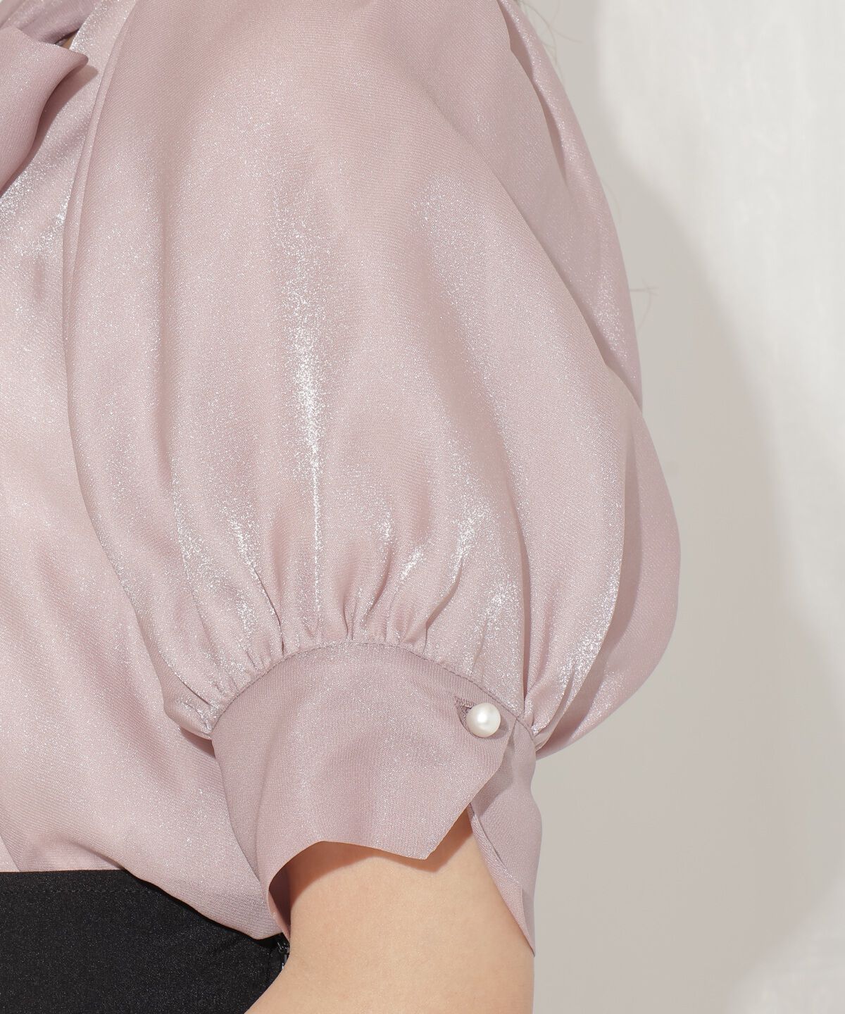 WILLSELECTION「リボンタイラグランパフブラウス」|シャツ・ブラウス|