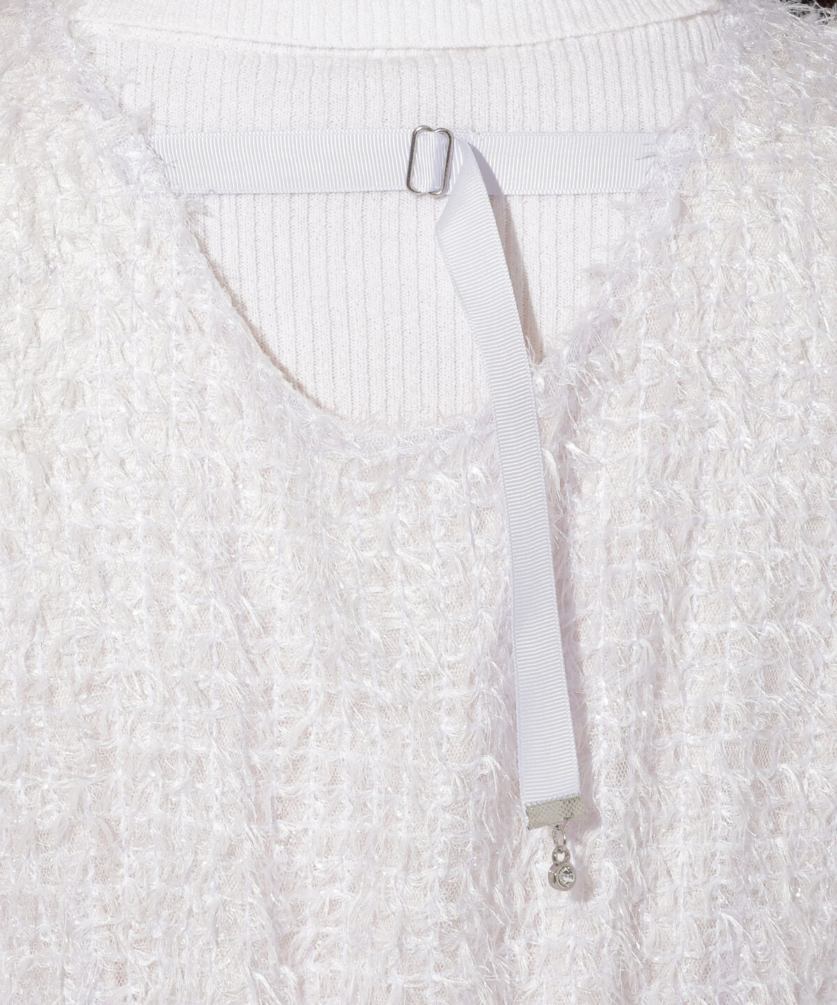 WILLSELECTION「フリンジチェックジャンスカ」|ジャンパースカート|