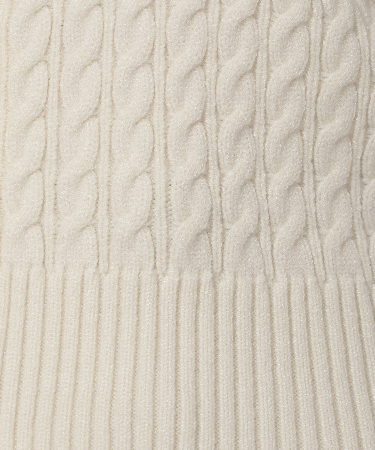 WILLSELECTION「ファーカフスケーブルカーディガン」|カーディガン|