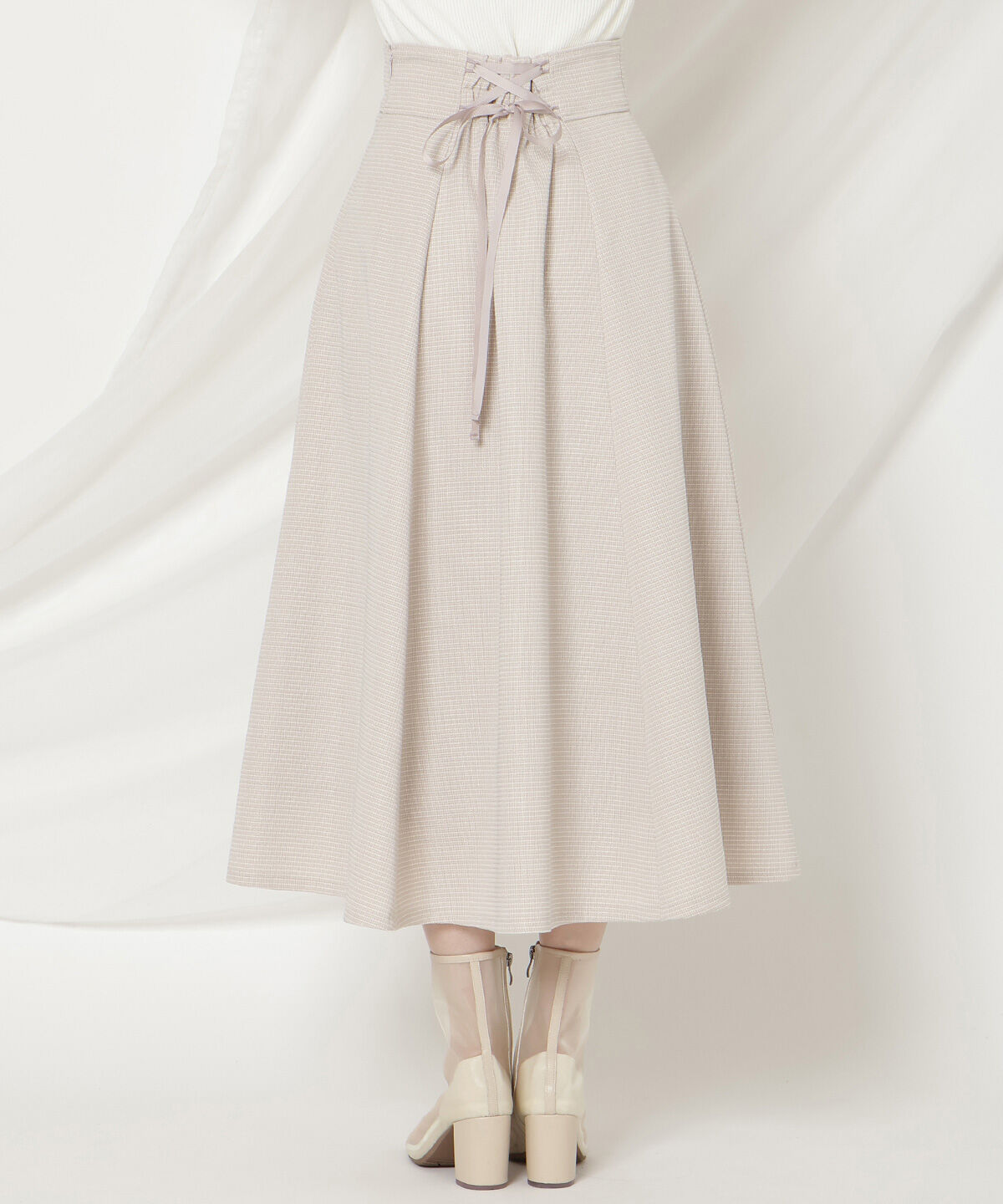 WILLSELECTION「ハイウエストフレアスカート」|フレア|