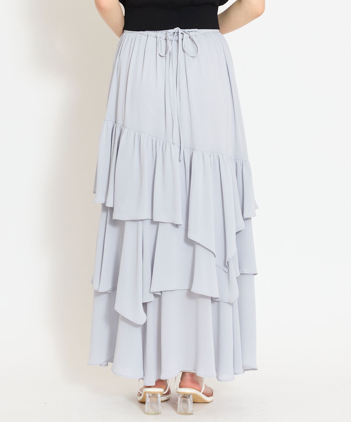 WILLSELECTION「アシメティアードスカート」|フレア|