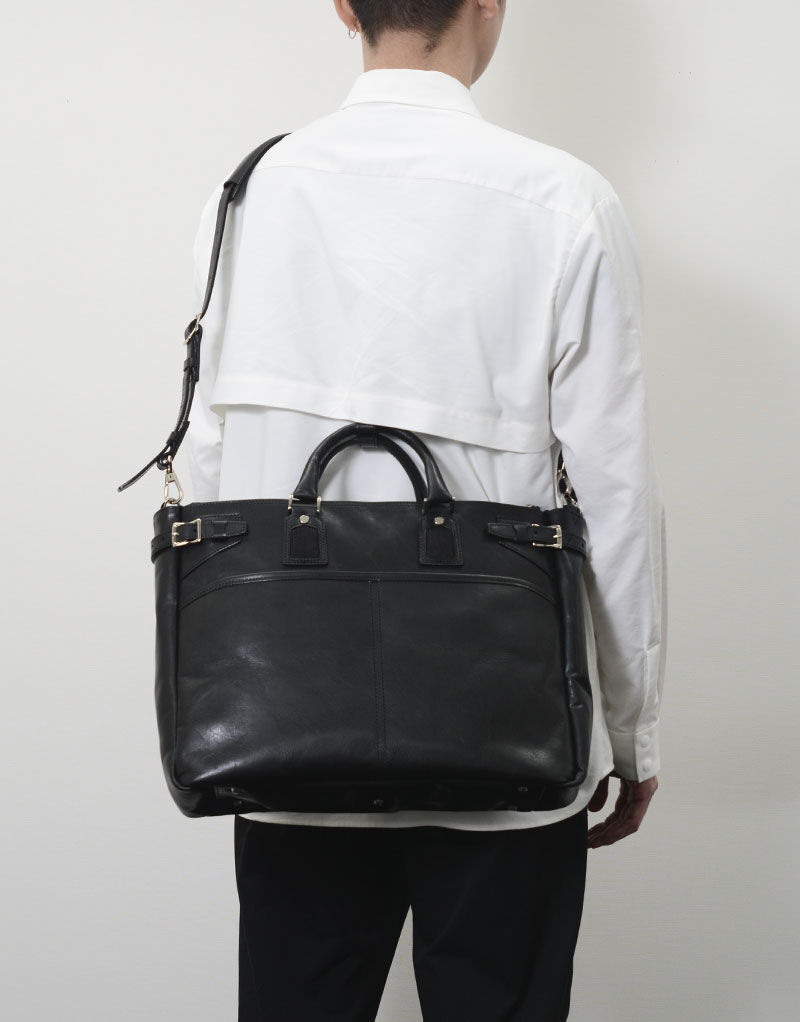 master-piece「aging 2WAYブリーフケース」|トートバッグ|