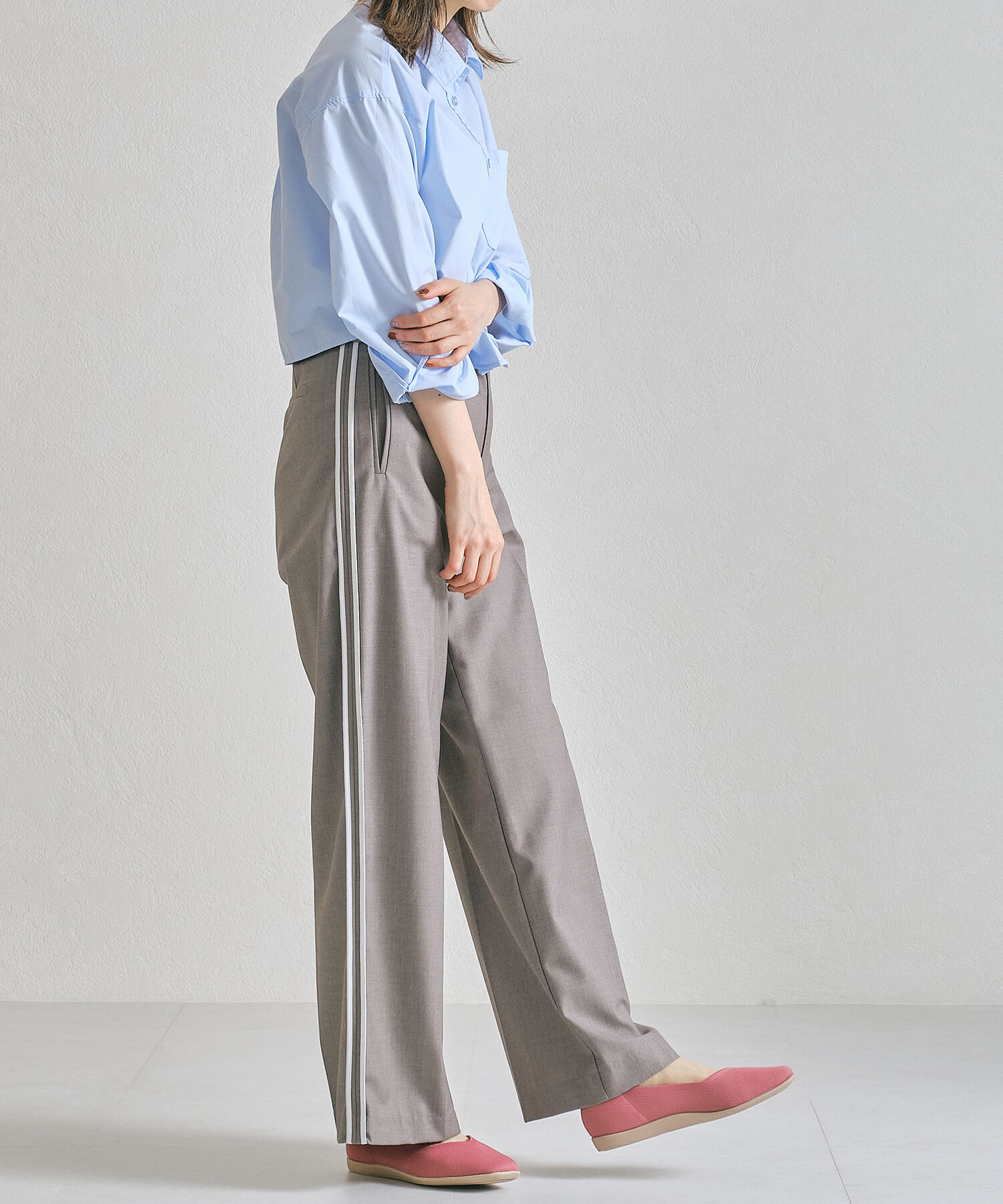 ORiental TRaffic「【洗濯OK】 ニット パンプス /R-3215 軽量 フラット ニット 通気性 柔らかい」|パンプス|