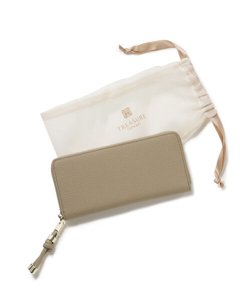 TOPKAPI TREASURE「【TREASURE TOPKAPI】シュリンクレザー ラウンド 長財布」|財布|
