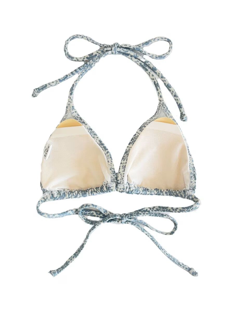 PEAK&PINE「【新作水着】ジャガード素材三角ビキニ(258050)」|ビキニ|