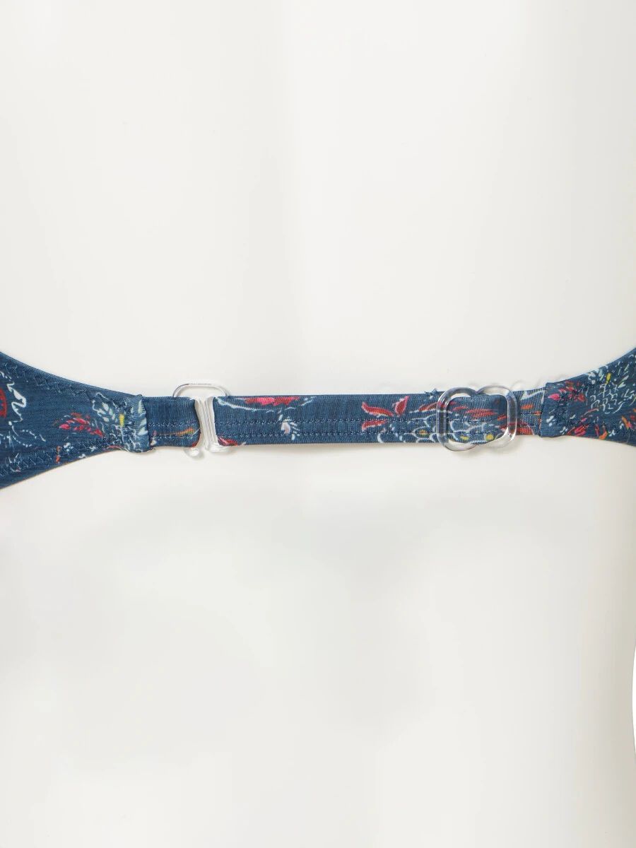 PEAK&PINE「【新作水着】エキゾチックペイズリー柄ハイネックビキニ(268023)」|ビキニ|