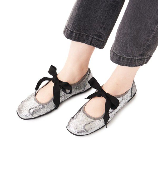 SY UNITED ARROWS「＜SY＞リボンソフト フラット20●&uarr;」|バレエシューズ|