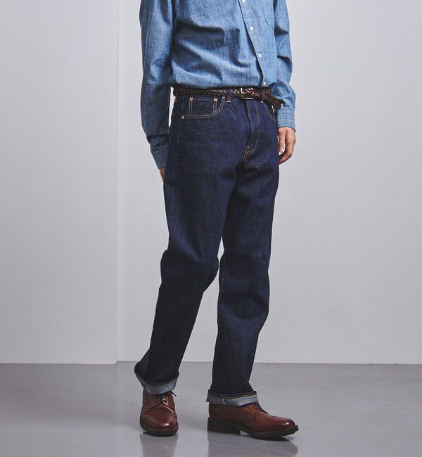 UNITED ARROWS「<HAND ROOM (ハンドルーム）> ストレート デニム」|チノ|