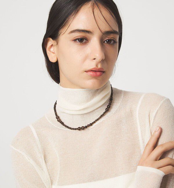 UNITED ARROWS green label relaxing「＜Kara Yoo＞AVERY ネックレス」|ネックレス|DK.BROWN