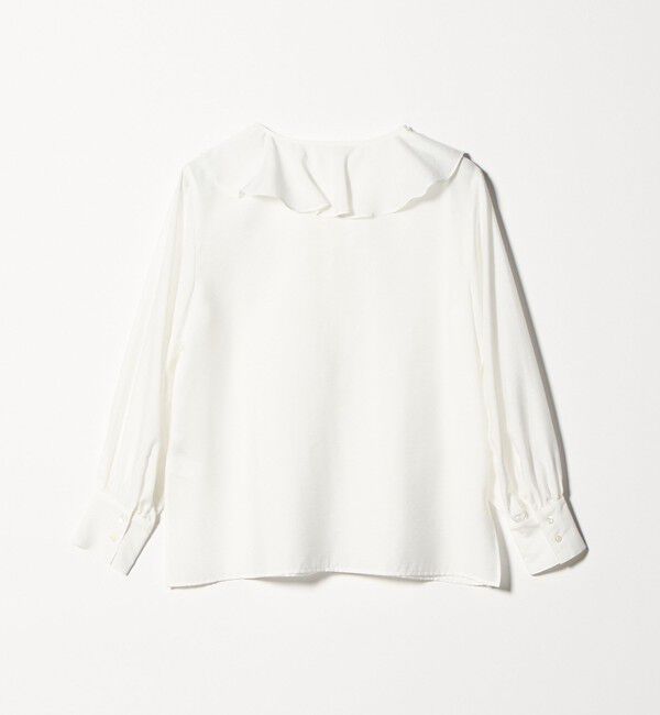 UNITED ARROWS green label relaxing「ラッフル ブラウス」|シャツ・ブラウス|