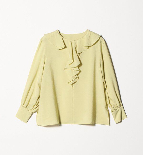 UNITED ARROWS green label relaxing「ラッフル ブラウス」|シャツ・ブラウス|