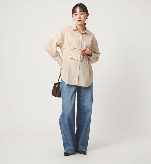 UNITED ARROWS green label relaxing「FAbRICA ウエスト タック シャツ」|シャツ・ブラウス|