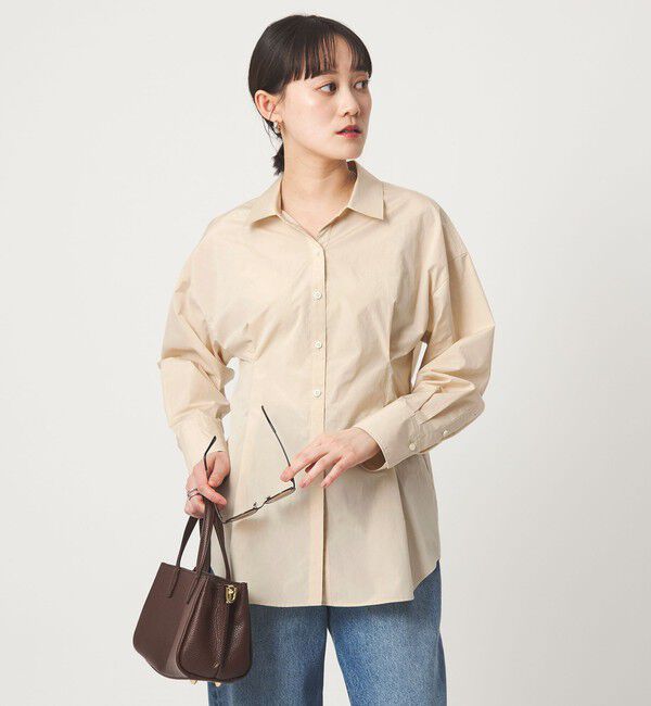 UNITED ARROWS green label relaxing「FAbRICA ウエスト タック シャツ」|シャツ・ブラウス|