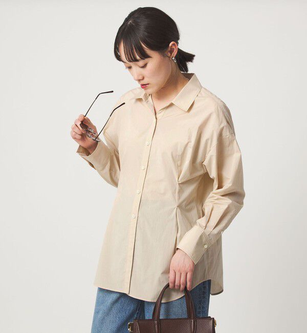 UNITED ARROWS green label relaxing「FAbRICA ウエスト タック シャツ」|シャツ・ブラウス|