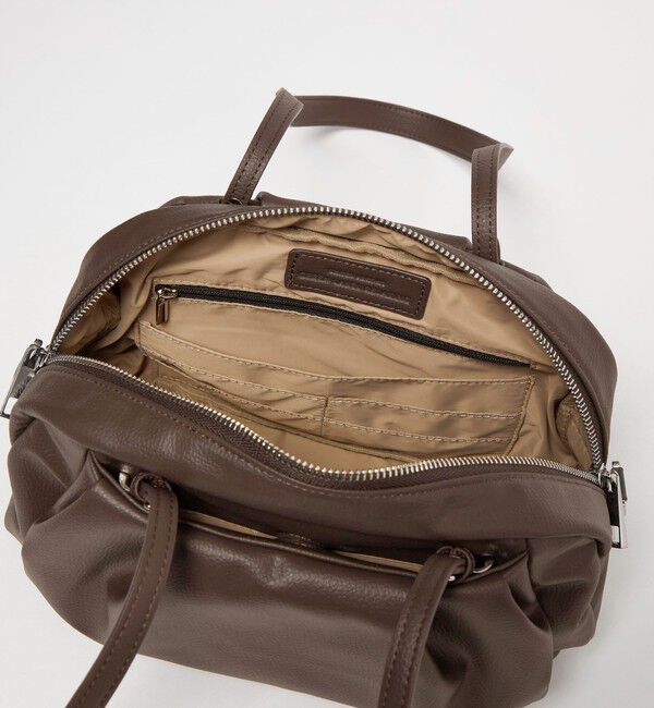 UNITED ARROWS green label relaxing「＜PARTE＞2WAYギャザーボストンバッグ はっ水」|ショルダー・メッセンジャー|