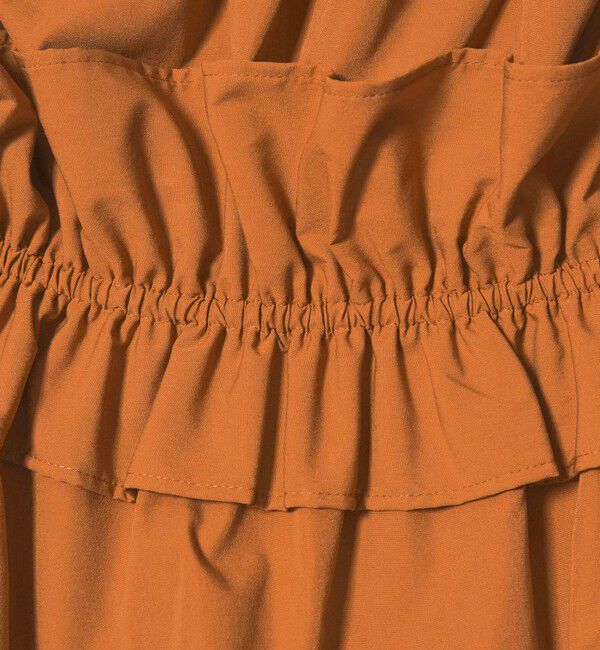 EMMEL REFINES「＜EMMEL REFINES＞EM フリル ギャザー ワンピース」|ワンピース|